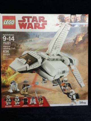 Lego Star Wars Imperial Landing Craft (75221),  5 Mini Figures,