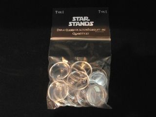 Star Wars Action Figure Display Stand For Vintage Figures Clear X 70 T1c