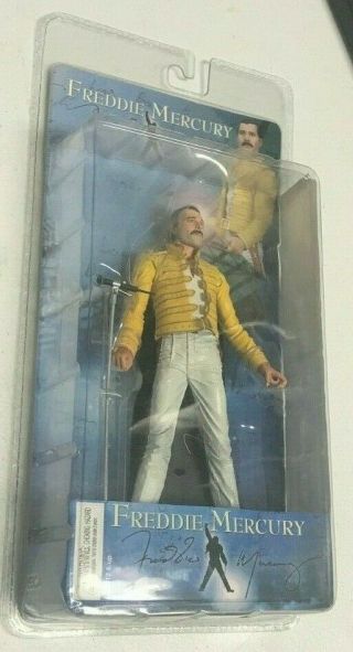 Freddie Mercury Queen Wembley 86 Magic Tour Neca 7 Inch Figure 2006 Rare