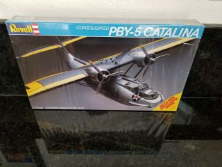 Older Revell Consolidated Pby - 5 Catalina Sea Plane 1/72 Scale Model Kit