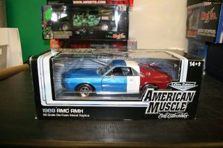 1969 Amc Amx American Muscle 1:18 Diecast
