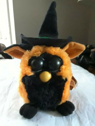 Furby Special Limited Edition Autumn Halloween Witch 1999 Not