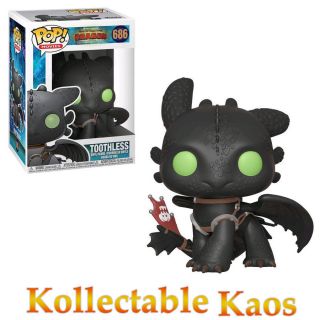 How To Train Your Dragon 3: The Hidden World - Toothless Pop Vinyl Figure 686