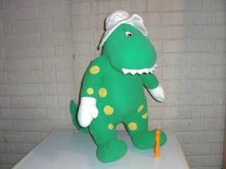 Huge 28 Inches Tall The Wiggles Dorothy The Dinosaur Plush Doll Massive 2003