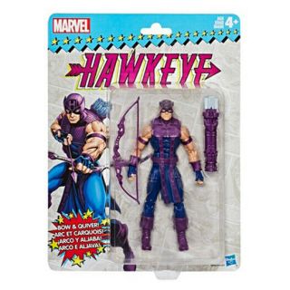 Marvel Legends Vintage Hawkeye 6 - Inch Action Figure Nib