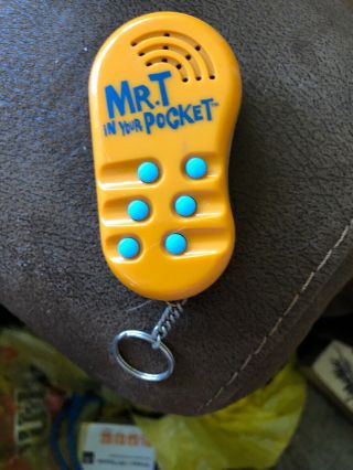 Mr T.  In Your Pocket Talking Keychain