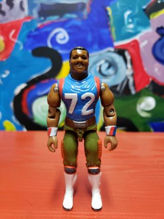 Vintage Gi Joe The Fridge 1987 William Perry Chicago Bears Figure Toy Mail In