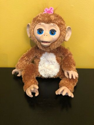 Furreal Friends Cuddles My Giggly Monkey Interactive