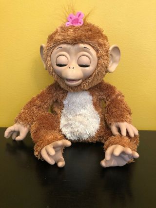 FurReal Friends Cuddles My Giggly Monkey Interactive 2