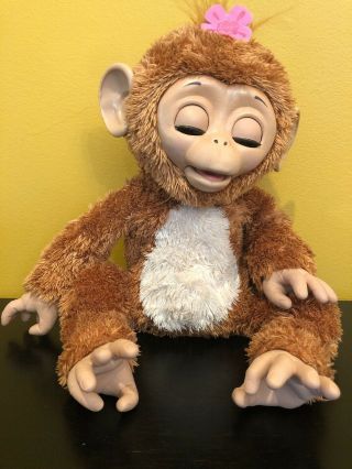 FurReal Friends Cuddles My Giggly Monkey Interactive 4