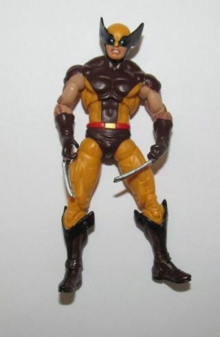 Marvel Universe 3.  75 Figure Wolverine Origins Brown Suit Loose