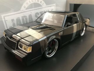 1987 Buick Grand National Black 1/18 Jada Dub City Htf