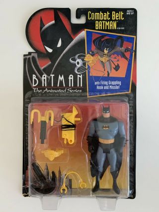 Kenner Batman Animated Series Action Figure Combat Belt Batman 1992
