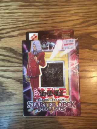 Yu - Gi - Oh Starter Deck Pegasus 1st Edition Factory.  Yugioh