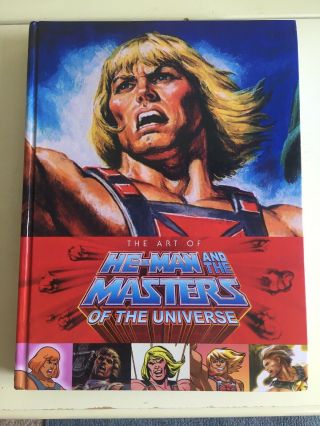 The Art Of He - Man And The Masters Of The Universe Book With Cel