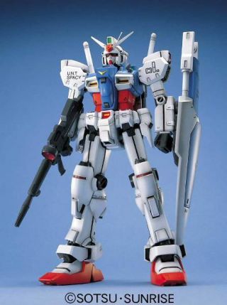 Rx - 78 Gundam Gp01 Gunpla Mg Master Grade 1/100 Bandai
