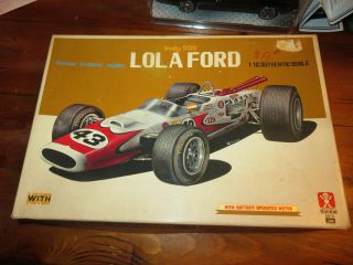 Bandai Indy 500 Lola Ford 1/16 Built