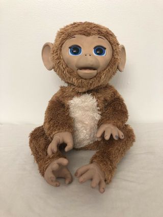Hasbro Furreal Friends Cuddles My Giggly Monkey Pet 16 "