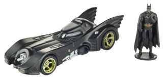 SDCC 2019 Mattel Hot Wheels Armored 1989 Batmobile Vehicle with Batman Figure 4