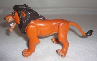 The Lion King Scar Battle Action Figure Mattel 1994