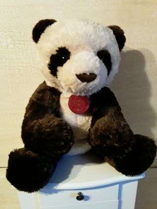 Dan Dee Panda Bear 14 " - While Sitting Stuffed Animal Plush Collector 