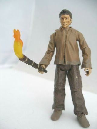 Custom Satipo With Torch Indiana Jones Hasbro 1/18 Action Figure Rotla 3.  75 "