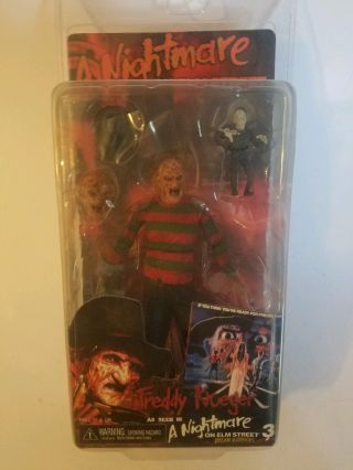 Freddy Krueger Neca A Nightmare On Elm Street 3 Dream Warriors Figure Rare