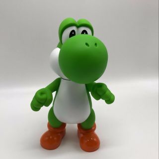 Mario Bros.  Green Yoshi Doll Pvc Plastic Action Figure Toy 9.  5 "
