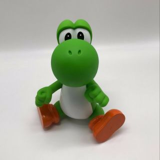 Mario Bros.  Green Yoshi Doll PVC Plastic Action Figure Toy 9.  5 