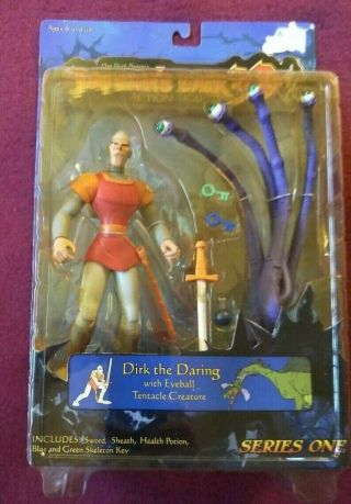 Dragons Lair 3d Dirk The Daring With Eyeball Tentacle Creature Series One