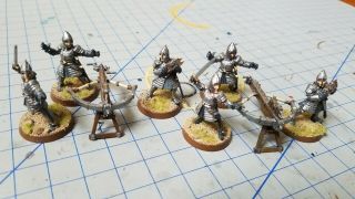 Lotr Avenger Bolt Throwers With Crew - Fully Painted And Based