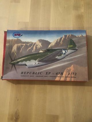 Republic Xp - 47h By Mpm 1:72 Scale