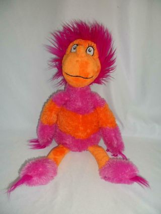 Kohls Cares Wocket In My Pocket Plush Dr Seuss Orange Pink Character Stuffed Toy