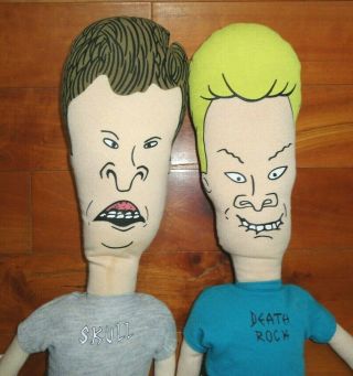 Beavis And Butt - Head 22 " Talking Cloth Dolls Adult Animated Sit - Com Characters