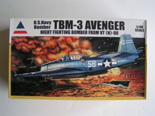Tbm - 3 Avenger: Night Fighting Bomber From Vt (n) - 90,  480121,  1/48