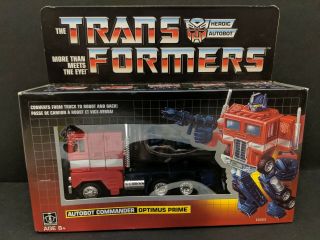 Transformers Walmart Reissue Vintage G1 Optimus Prime Collectible Figure
