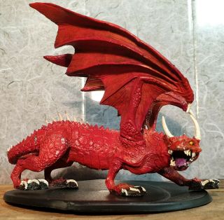 Red Fire Drake Metal Dragon Lord Of The Rings Games Workshop Lotr Warhammer Gws