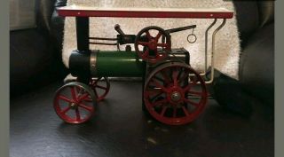 Vintage Mamod Steam Tractor Te1a Unfired & Complete With Box