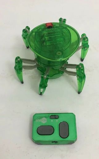 Hexbug Green Spider Rc Robot Micro Robotic Arachnid