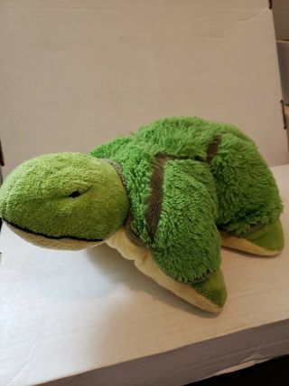 Small Sized Pillow Pet Tardy Turtle Pillow Pet