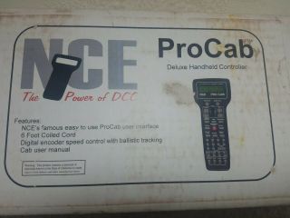 NCE 5240010 ProCab Deluxe Handheld Throttle with no cord 4