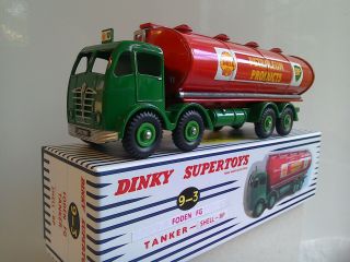 Dinky Toys By Atlas Editions Foden,  Corgi Tank Body 