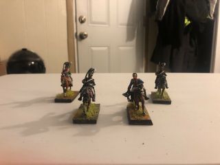 28mm Napoleonic Bavarian Mounted Officers,  Professionally Painted Miniatures