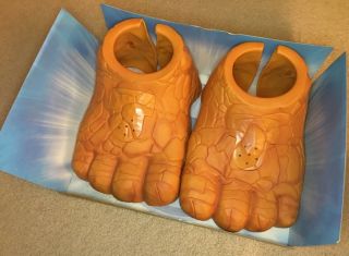 Vintage Marvel Fantastic 4 Electronic Thing Feet Earthquake Stompin Sounds 2005