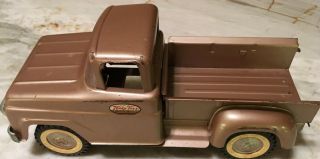 Vintage Tonka Stepside Pick Up Truck Gold Metal Mound Minn