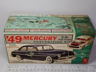 1/25 Amt 1949 Mercury 2 Door Club Coupe Unsealed Model Kit