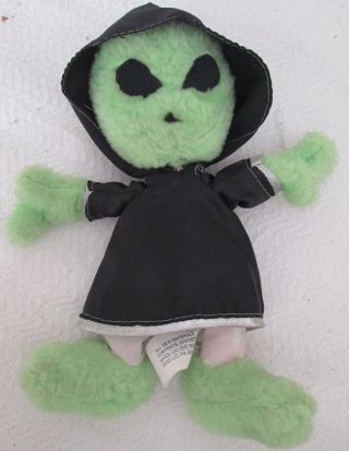Vintage 1996 Nanco Nancy Sales Co 8 " Stuffed Plush Little Green Man Ufo Alien