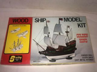 Sterling Models Golden Hind Wood Ship Model Kit