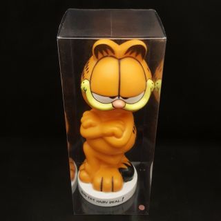 Funko Garfield The Cat Wacky Wobbler Bobble Head Loose Figure,  Case