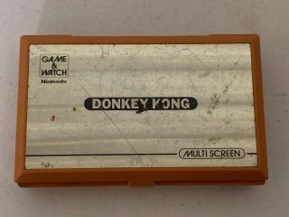 Nintendo Game And Watch Multi Screen Donkey Kong